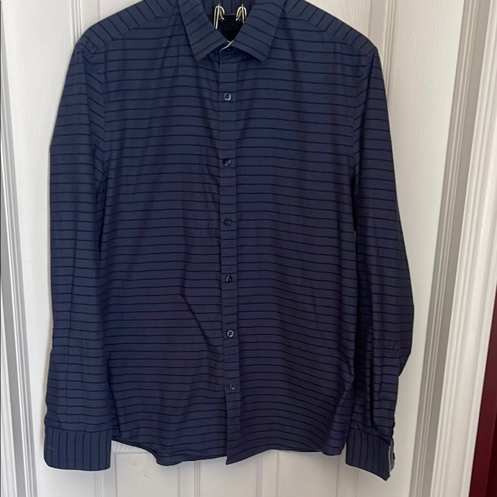 Axist Blue Pinstripe Shirt